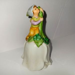 Vintage 1983 Avon Ceramic Good Luck Bell